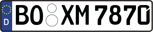 BO-XM7870