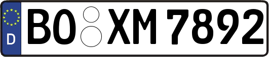 BO-XM7892