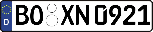 BO-XN0921