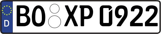BO-XP0922