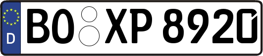 BO-XP8920