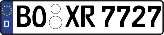 BO-XR7727