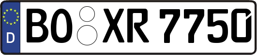 BO-XR7750