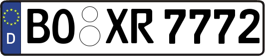 BO-XR7772