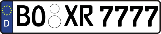 BO-XR7777
