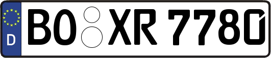 BO-XR7780