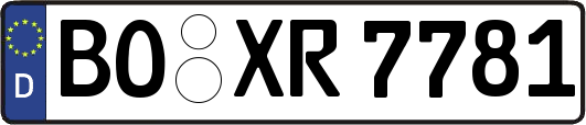 BO-XR7781