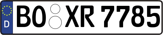 BO-XR7785