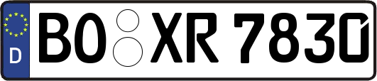 BO-XR7830