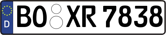 BO-XR7838