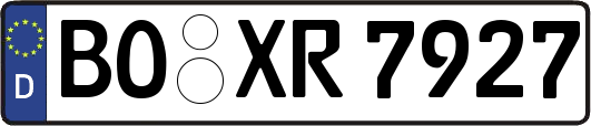 BO-XR7927