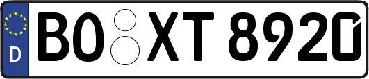 BO-XT8920