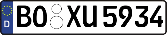 BO-XU5934