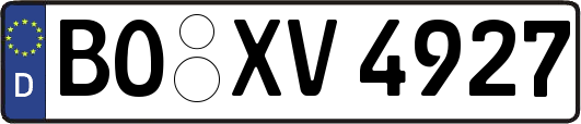 BO-XV4927