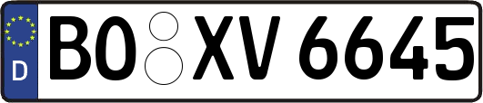 BO-XV6645