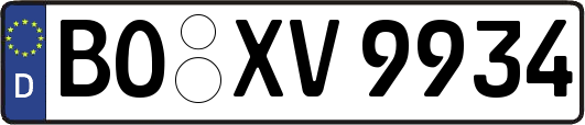 BO-XV9934