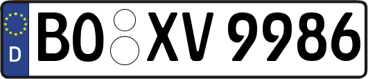 BO-XV9986