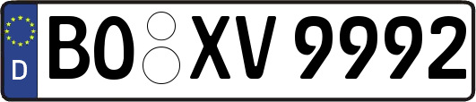 BO-XV9992