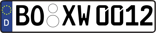 BO-XW0012