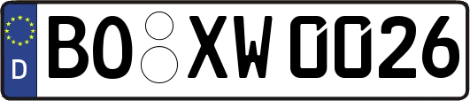 BO-XW0026