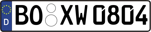 BO-XW0804
