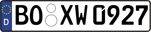 BO-XW0927