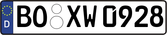 BO-XW0928