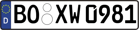 BO-XW0981