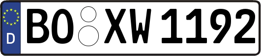 BO-XW1192