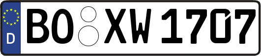 BO-XW1707