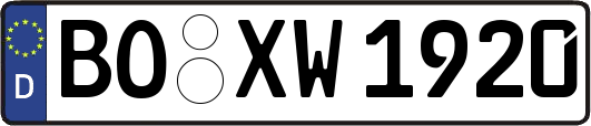 BO-XW1920
