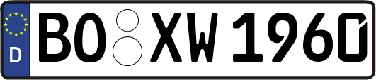 BO-XW1960