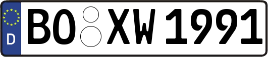 BO-XW1991