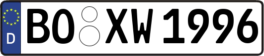 BO-XW1996