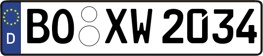 BO-XW2034