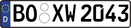 BO-XW2043