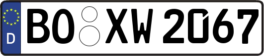 BO-XW2067