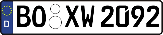 BO-XW2092