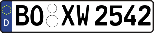 BO-XW2542