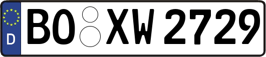 BO-XW2729