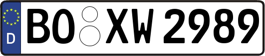 BO-XW2989
