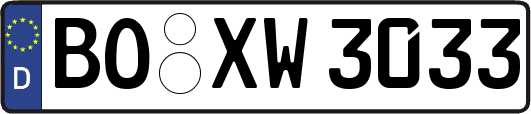 BO-XW3033