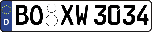 BO-XW3034