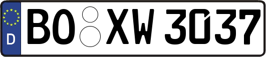 BO-XW3037