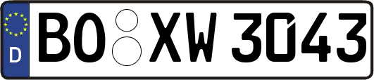 BO-XW3043
