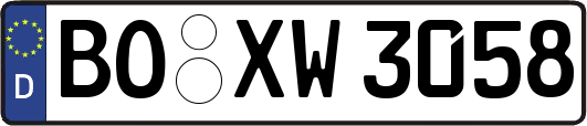 BO-XW3058