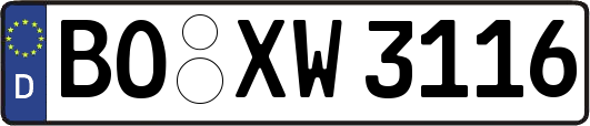 BO-XW3116