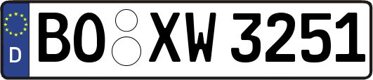 BO-XW3251