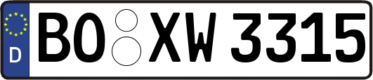 BO-XW3315