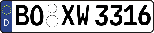 BO-XW3316